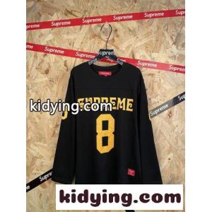 カジュアル プリント クルーネック 長袖Tシャツ シュプリーム コピー Tシャツ 偽物 ブラックkid26zW5H1f