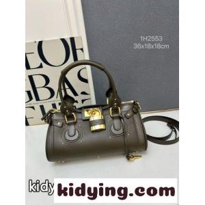 クロエ CHLOE PADDINGTONバッグ スーパーコピー グレインレザー グリーンkid26TzmqGj