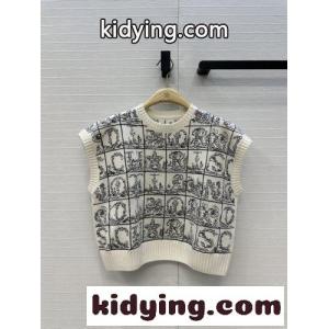 dior コピーブランド Alphabet カシミヤ セーターベスト クリスチャン・ディオール コピーブランド ニット 偽物kid26zeWTre