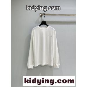 シンプル 洗練された ロゴ 長袖Tシャツ アレキサンダーワング Tシャツ コピー ホワイトkid265v4L5r