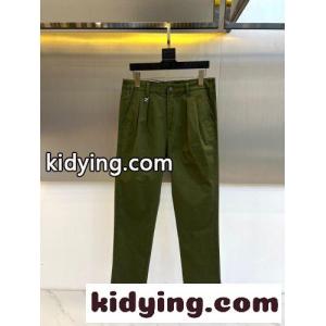 シンプル 洗練された チノパンツ エルメネジルド・ゼニア パンツ 偽物 グリーンkid26neCSLj