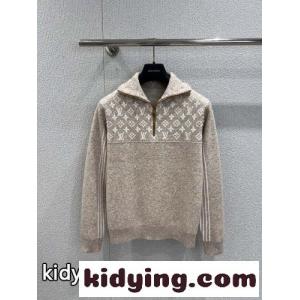 リブドウール ハーフジッププルオーバー ルイ・ヴィトン セーター コピーkid26Or8Lze