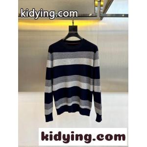 ボーダー柄 クルーネック プルオーバー エルメネジルド・ゼニア セーター 偽物 ウールkid26b4neKv
