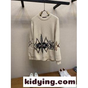 グラフィックニットクルーネック ルイ・ヴィトン セーター コピー プルオーバーkid26qS5PPj