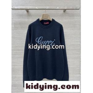 シンプル 洗練された ウール クルーネック グッチ コピーブランド セーター コピー ユニセックスkid26vCeaeu