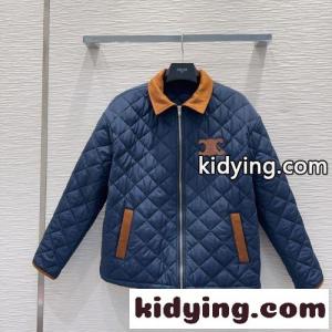 トリオンフ キルティングジャケット セリーヌ コピー ジャケット コピー ネイビーkid26jGr45f