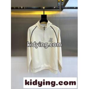 洗練された ハーフジップ ロゴ刺繍 ジバンシィ コピー Tシャツ 偽物 ホワイトkid26DG1jGv