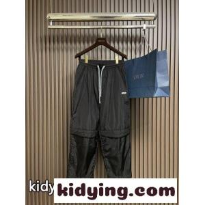 クリスチャン・ディオール コピー パンツ 偽物 洗練された ロゴ入り カジュアルパンツ ブラックkid26OjWf0v