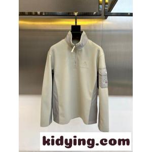 異素材切り替え ハーフジップ プルオーバー モンクレール スーパーコピー Tシャツ 偽物kid26WTT5by