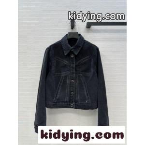 カジュアル リボンモチーフ デニムジャケット シャネル コピー ジャケット コピー ブラックkid26K1P9Pv