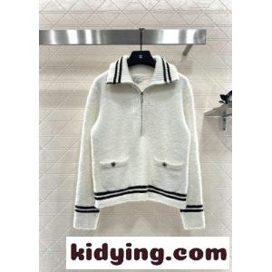 上品 カジュアル ハーフジップ プルオーバー シャネル コピー セーター コピーkid26fOjmWz