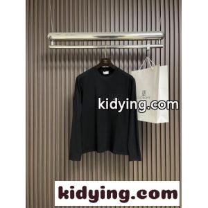 定番 合わせやすい クルーネック 長袖Tシャツ モンクレール スーパーコピー Tシャツ コピー ブラックkid26z0HPzC