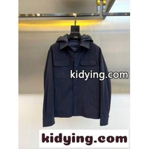 3WAY 脱着ダウンベスト付き シャツジャケット モンクレール コピーブランド ジャケット 偽物 ネイビーkid26THXnui