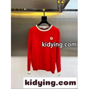 グッチ コピー セーター 偽物 インターロッキングG クルーネックニット レッドkid2605jeKf