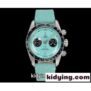 チューダー 時計 コピー 目を引く 41mm ウォッチ ファッション ブルーkid26STXjei