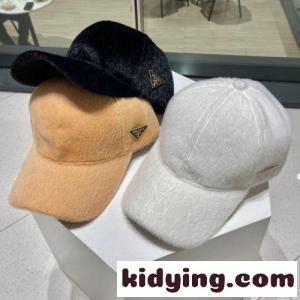 秋冬 シアリング ベースボールキャップ プラダ ブランド コピー キャップ 偽物 帽子 ユニセックスkid261XLfiC