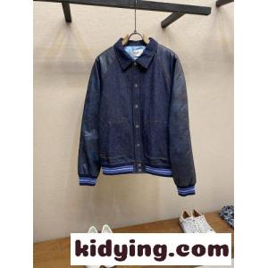 カジュアル 上品 デニム×レザー ブルゾン セリーヌ コピー ジャケット 偽物kid269TTDiq