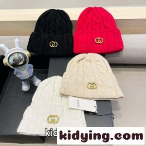 クラシック ケーブル編み ニットキャップ グッチ コピーブランド キャップ 偽物 4色ありkid26CeWreu