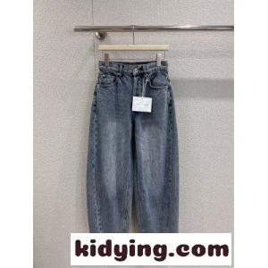 トレンド バレルレッグデニムパンツ アレキサンダーワング ジーンズ コピー ブルーkid26uWLzWf