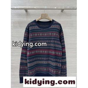 秋冬らしい フェアアイル柄 クルーネック ラルフローレン セーター 偽物kid26PD899D