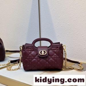 クリスチャン・ディオール コピー バッグ コピー dior コピー Jolie トップハンドル ミニバッグ ワインkid26K5DGne