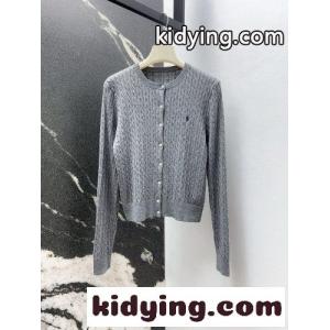ラルフローレン ニット 偽物 クラシック ケーブル編み クルーネック カーディガン グレーkid26iu4req