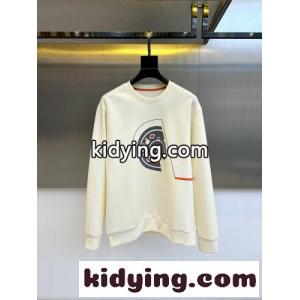 エルメス コピー Tシャツ コピー カジュアル クルーネック スウェットシャツ ホワイトkid26SL9vWj