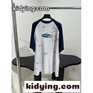 ラグラン オーバーサイズ 半袖Tシャツ バレンシアガ コピー Tシャツ 偽物 ホワイトkid26uqyuGr