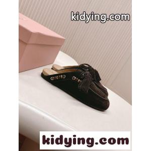 ミュウミュウ コピー モカシン コピー スエード ミュールローファー クラシック レディースシューズkid26yq0LTr