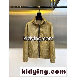 洗練された リバーシブル フーデッドジャケット フェンディ ブランド コピー ジャケット コピー ベージュkid26iieKzy