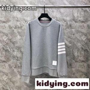 定番 カジュアル コットン スウェットシャツ トムブラウン ブランド コピー Tシャツ 偽物 グレーkid26iaOH5n