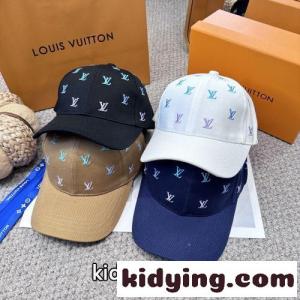 目を引く ロゴ ベースボールキャップ ルイ・ヴィトン キャップ コピー ユニセックスkid26X9H1ne