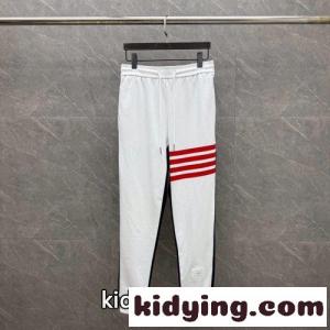 トムブラウン スーパーコピー パンツ 偽物 コットン 配色 切り替え スウェットパンツkid26zGHD0n