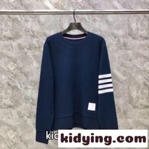 定番 カジュアル コットン スウェットシャツ トムブラウン コピー Tシャツ 偽物 ネイビーkid26bG9j0b