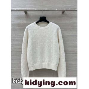 モノグラム ニットプルオーバー ルイ・ヴィトン セーター コピー ホワイトkid26qK5zya