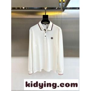 カジュアル 上品 コットン 長袖 ポロシャツ グッチ コピー Tシャツ 偽物 ホワイトkid265HbiCa