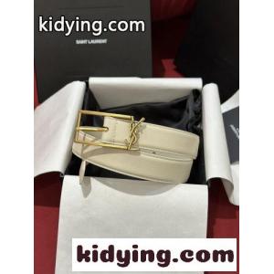 人気 エレガント YSL レザーベルト イヴ・サンローラン コピー ベルト コピー 合わせやすいkid26vyeaye