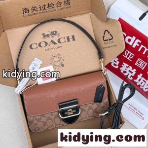 人気 上品 定番 ショルダーバッグ コーチ ブランド コピー バッグ スーパーコピー ブラウンkid26nCq0Xb