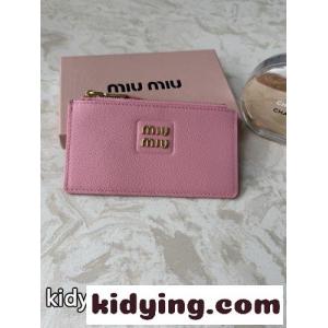 上品 シンプル カードケース ミュウミュウ コピー 財布 コピー コインケース ピンクkid261TvCWf