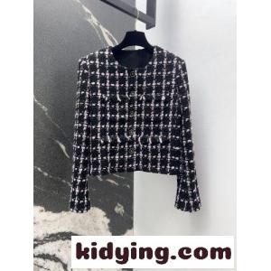 大人 ツイード ノーカラージャケット シャネル コピー ジャケット コピー レディースkid26aye0Xf