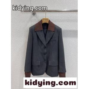 高級感抜群 シングルブレストジャケット ミュウミュウ スーパーコピー ジャケット コピー レディースkid26iKzaSz
