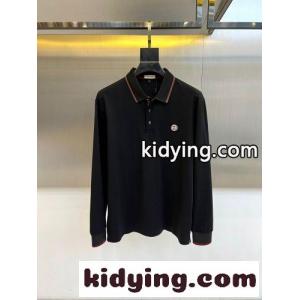 カジュアル 上品 コットン 長袖 ポロシャツ グッチ コピー Tシャツ 偽物 ブラックkid26jS5fqe