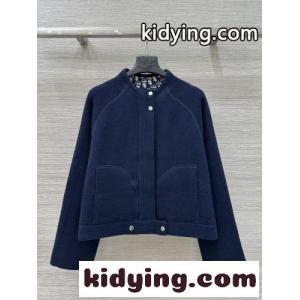 洗練された 上品 リバーシブルジャケット クリスチャン・ディオール ブランド コピー ニット コピー ネイビーkid26XT1HTn