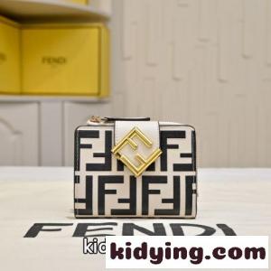 人気 小銭入れ付き 2つ折り財布 フェンディ ブランド コピー 財布 スーパーコピー ホワイトkid264b8j0j