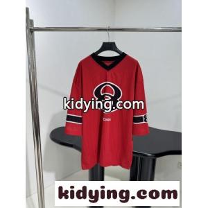 カジュアル Vネック オーバーサイズ 半袖Tシャツ バレンシアガ コピー Tシャツ コピー ユニセックスkid269LHLby