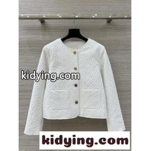 上品 ノーカラージャケット セリーヌ コピー ジャケット コピー レディース アウター ホワイトkid26qSHLXb