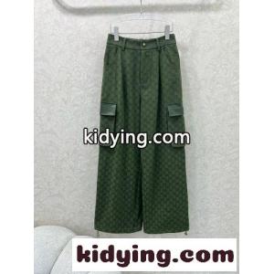 カジュアル GGロゴ カーゴパンツ グッチ コピー パンツ コピー ズボン グリーンkid26ie0DKv
