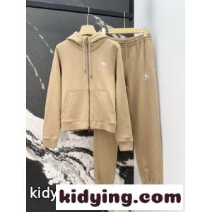 ジップアップパーカー＆スウェットパンツ 2点セット バーバリー コピー セットアップ コピー ベージュkid26PvWfqi