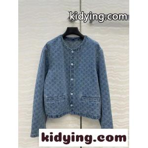 上品 カジュアル ノーカラー デニムジャケット グッチ コピー ジャケット コピー レディースkid26SHvKnu