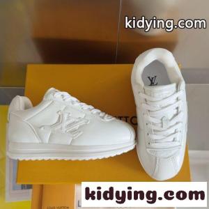 人気急上昇&ルイヴィトン ブランド コピー スーパーコピー LV バターソフト スニーカー  レディース メンズ ホワイトkid26WTX15b